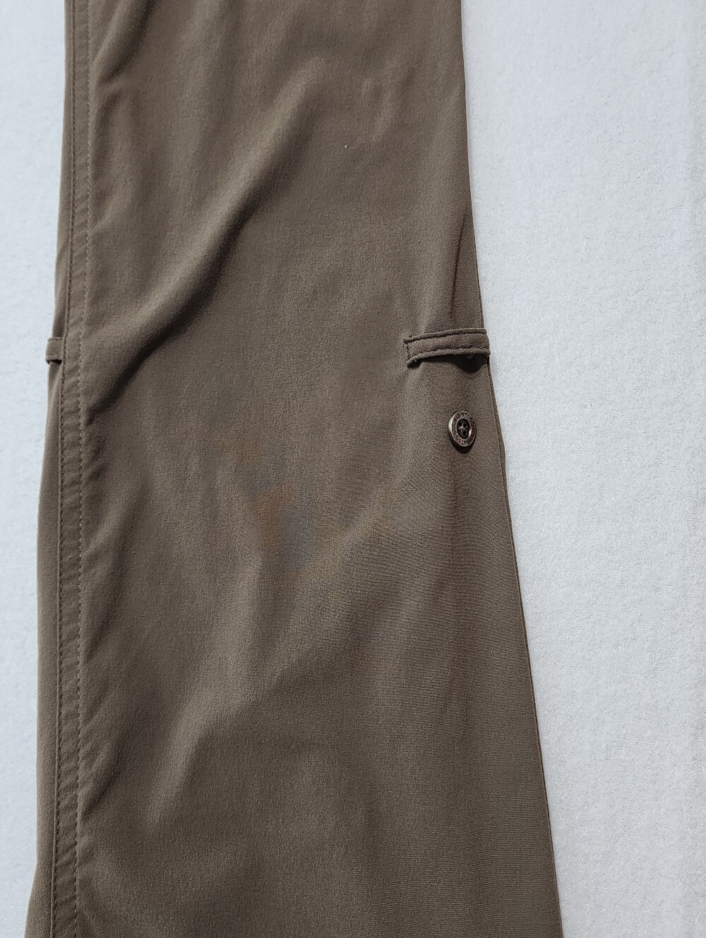 Columbia Omni Shield Hiking Cargo Pants Women’s 4 Brown Outdoor Trail - Picture 5 of 14